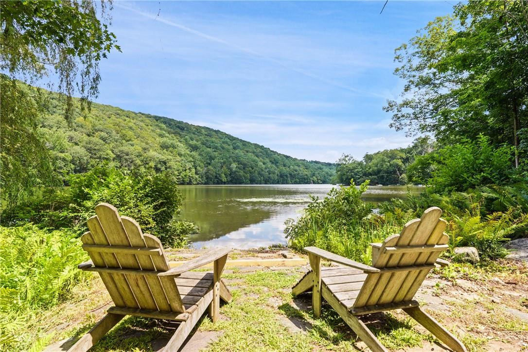 Mesmerizing views of Lake Rippowam and Mountain Lakes Camp Preserve