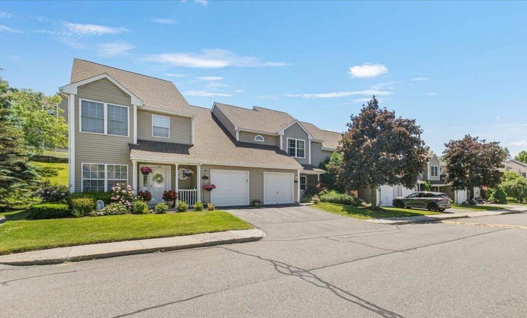 107 Sparrow Ridge Rd is a well-cared for 2 bedroom, 2.5 bath townhome w/attached garage & den/office.
