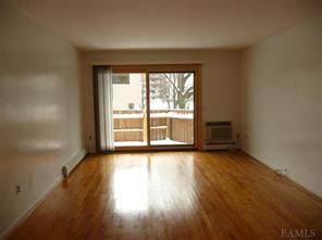 Spacious Living Room w/ New Sliding Doors Leading to Private Deck