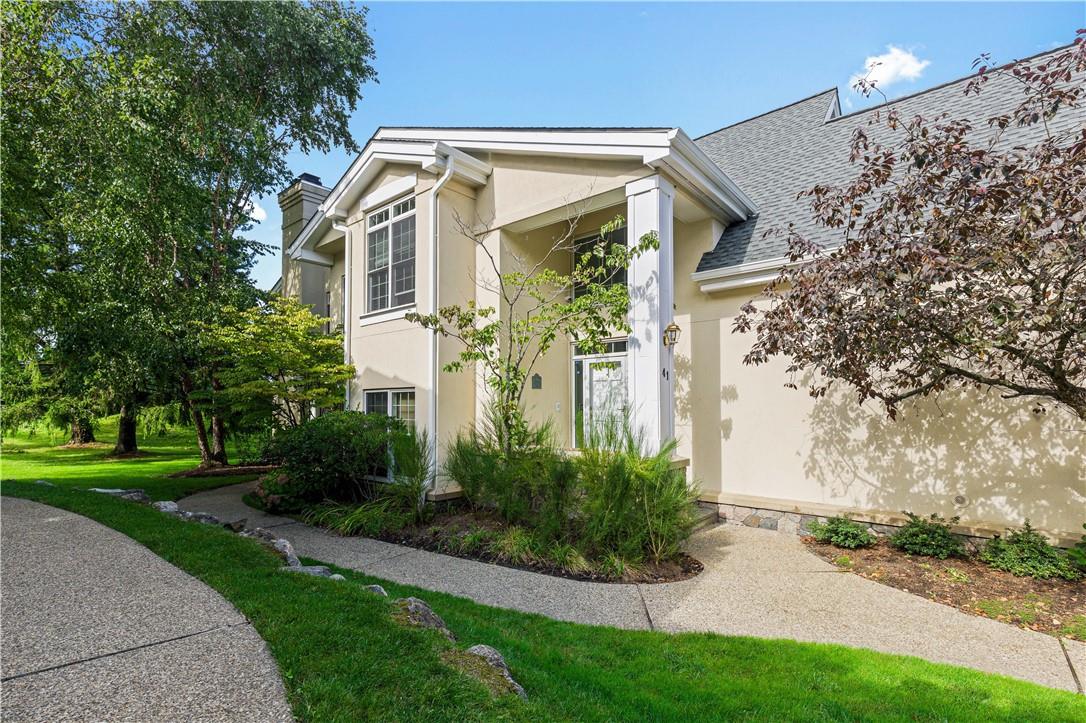 Front angle of home