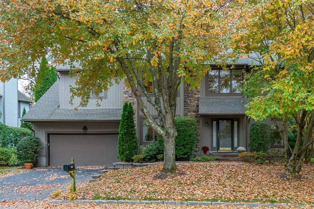 One of only several individual family homes within the development.