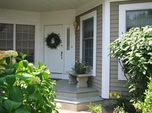 Front Entrance showing perrenials and Japanese Maple