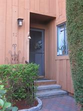 First floor unit entry.