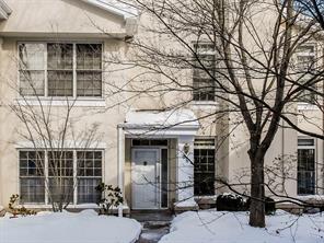 Elegant exterior of this convenient first floor unit with no steps!