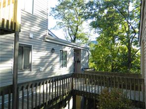The decks leading to the front door of your new home.
