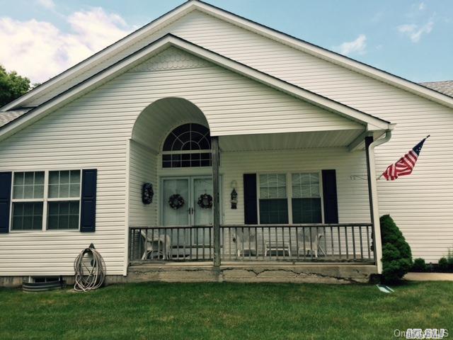 Entrance with porch