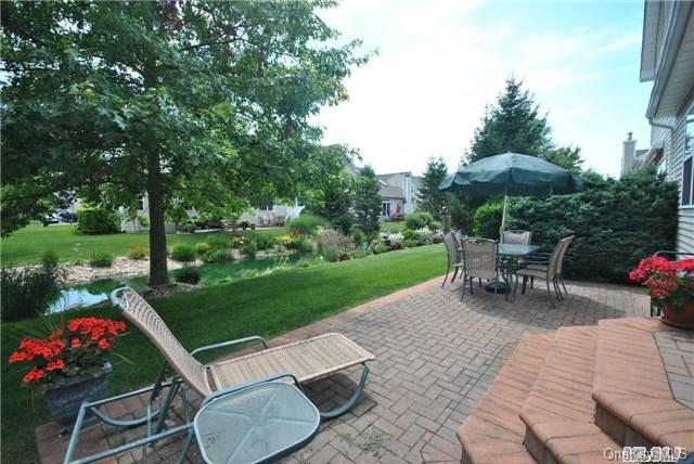 On The Pond--Paver Patio