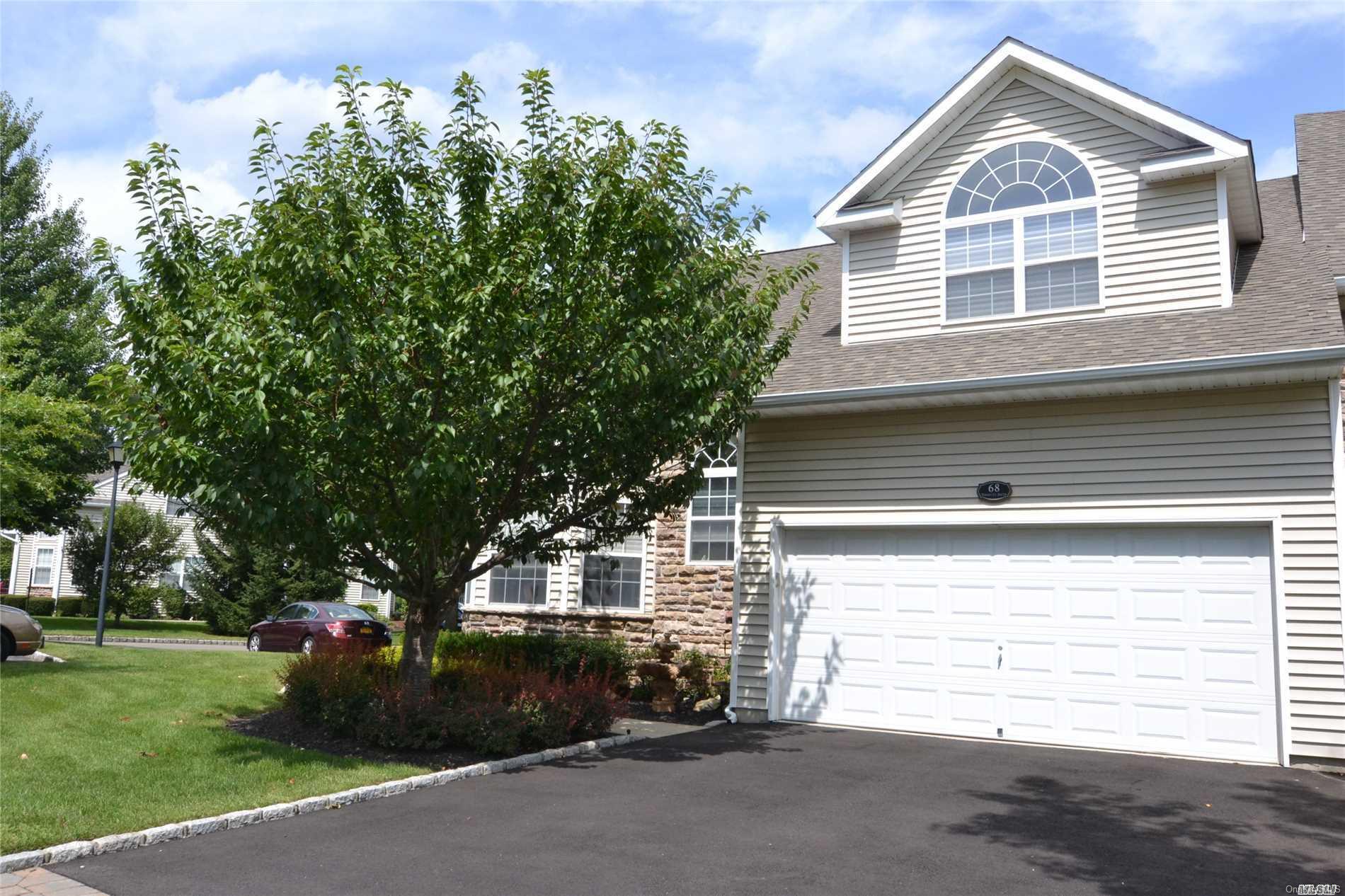2 car garage oversized driveway