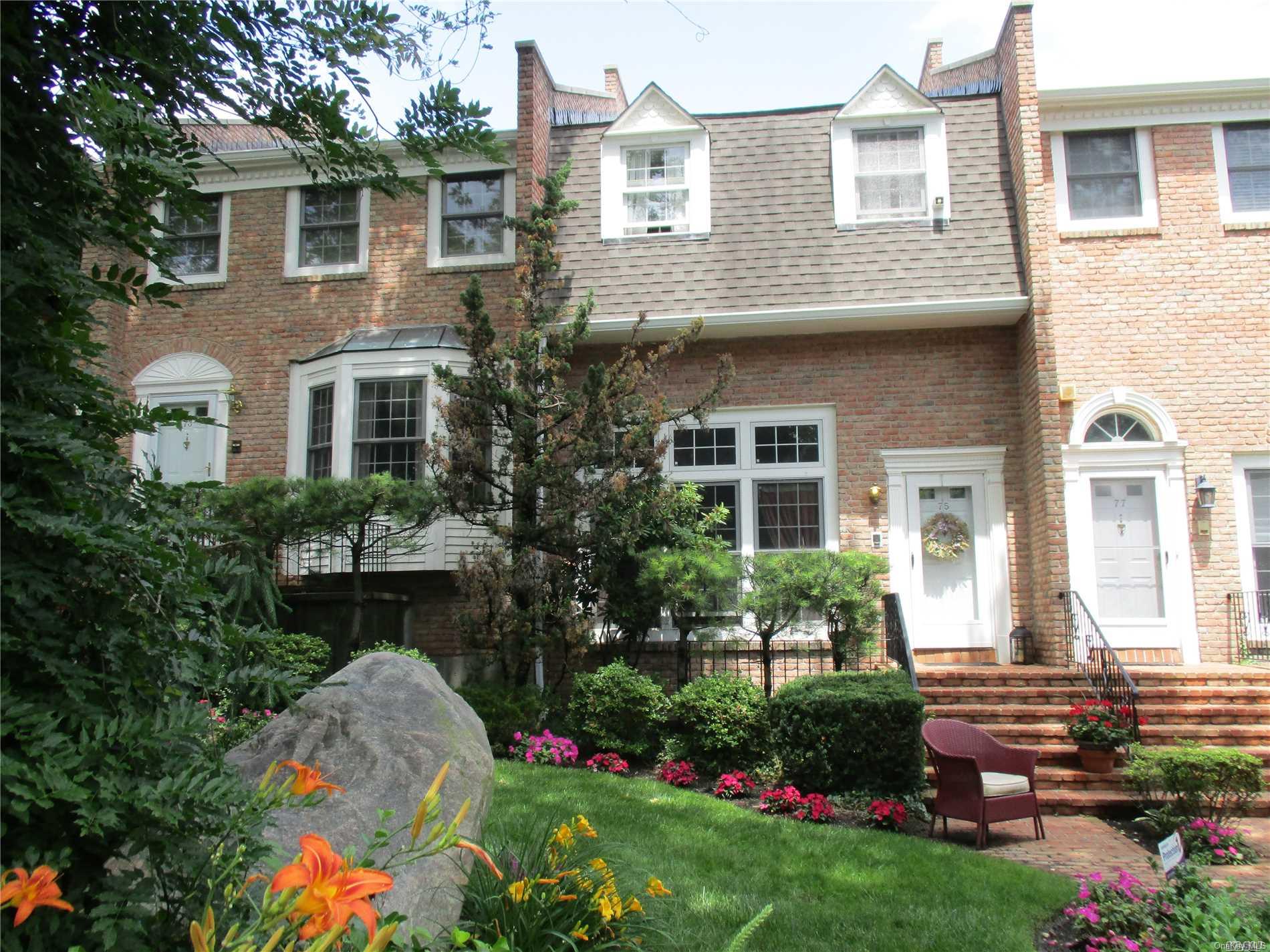 All brick townhouse