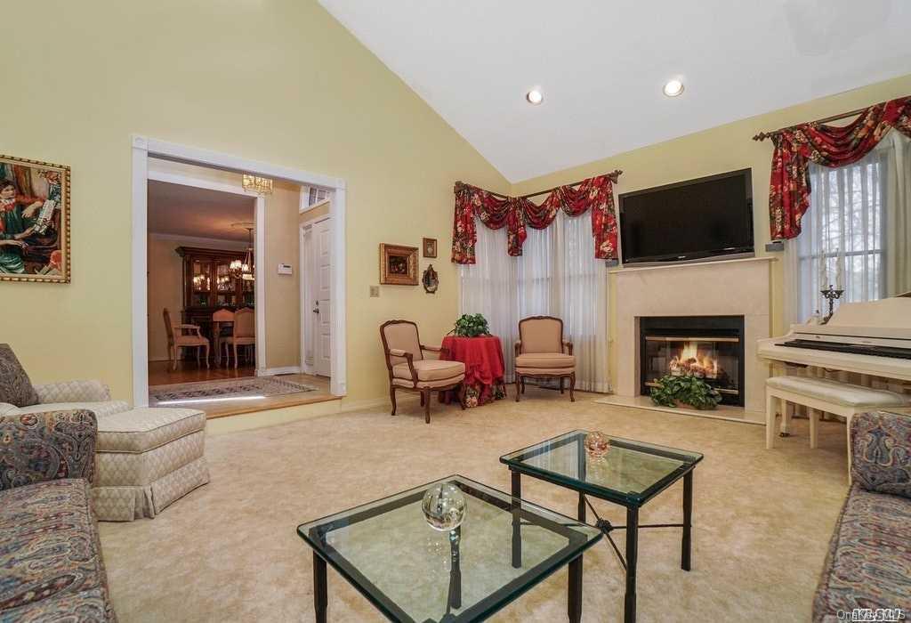 Living Room with Fireplace
