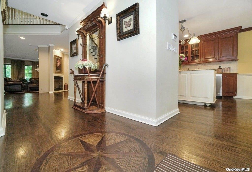 Entry Hall to Kitchen
