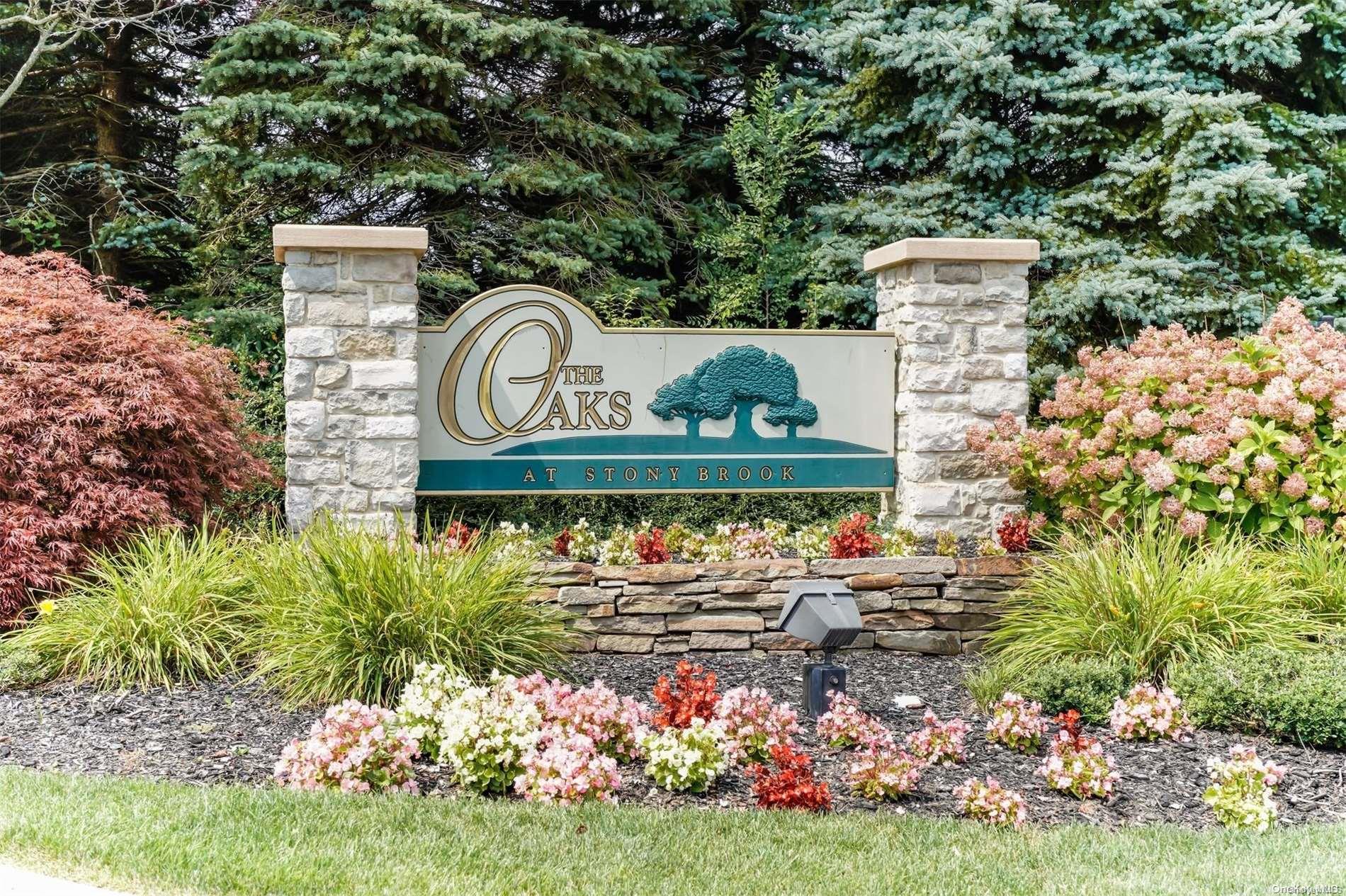 Entry to The Oaks