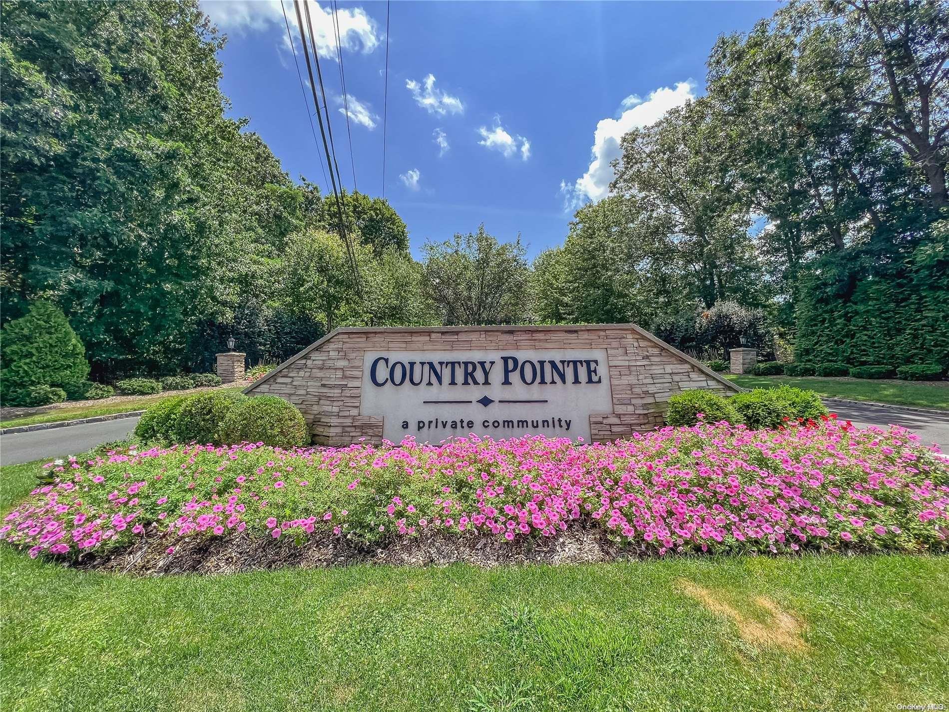 Country Pointe Entrance