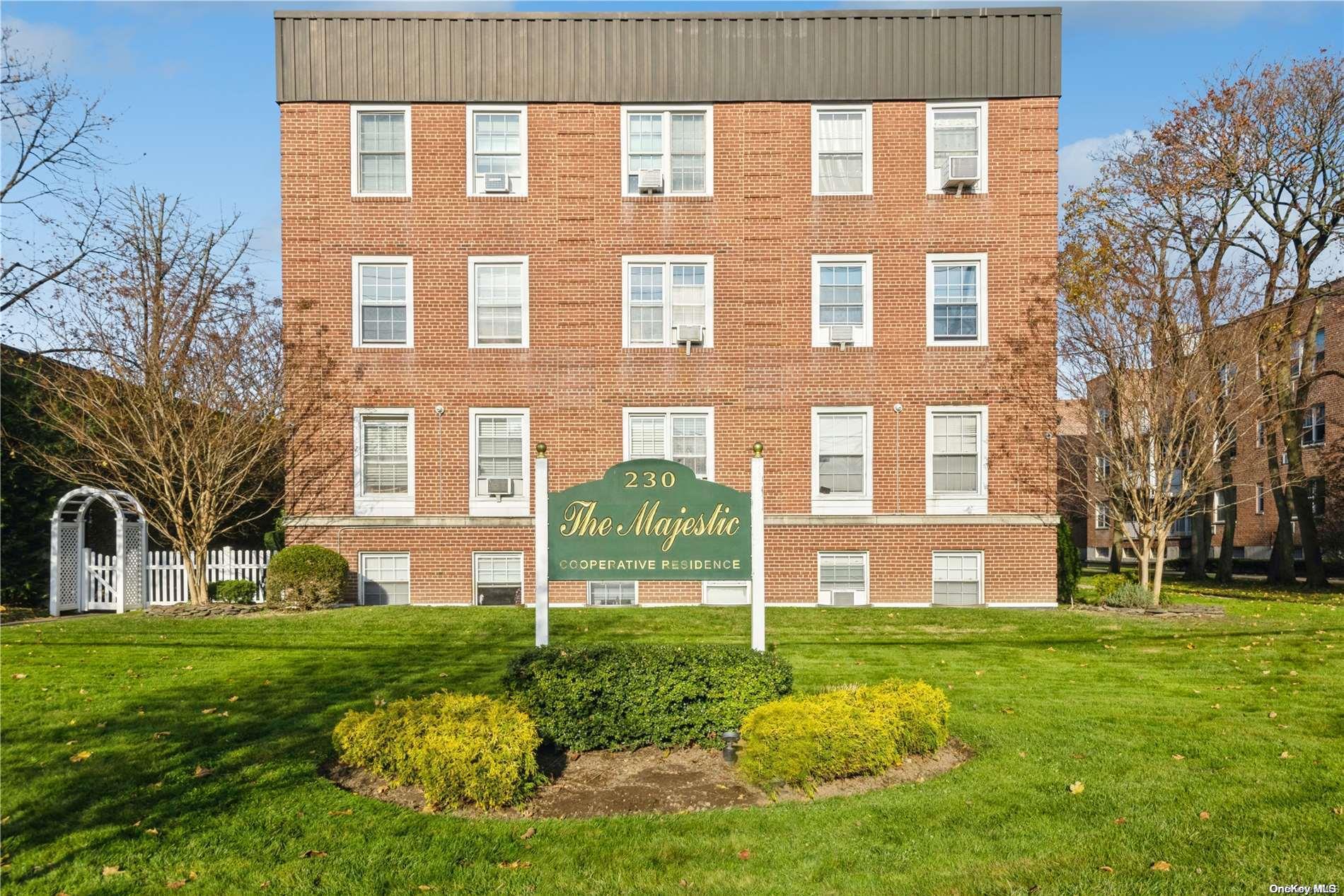 Front of the building
