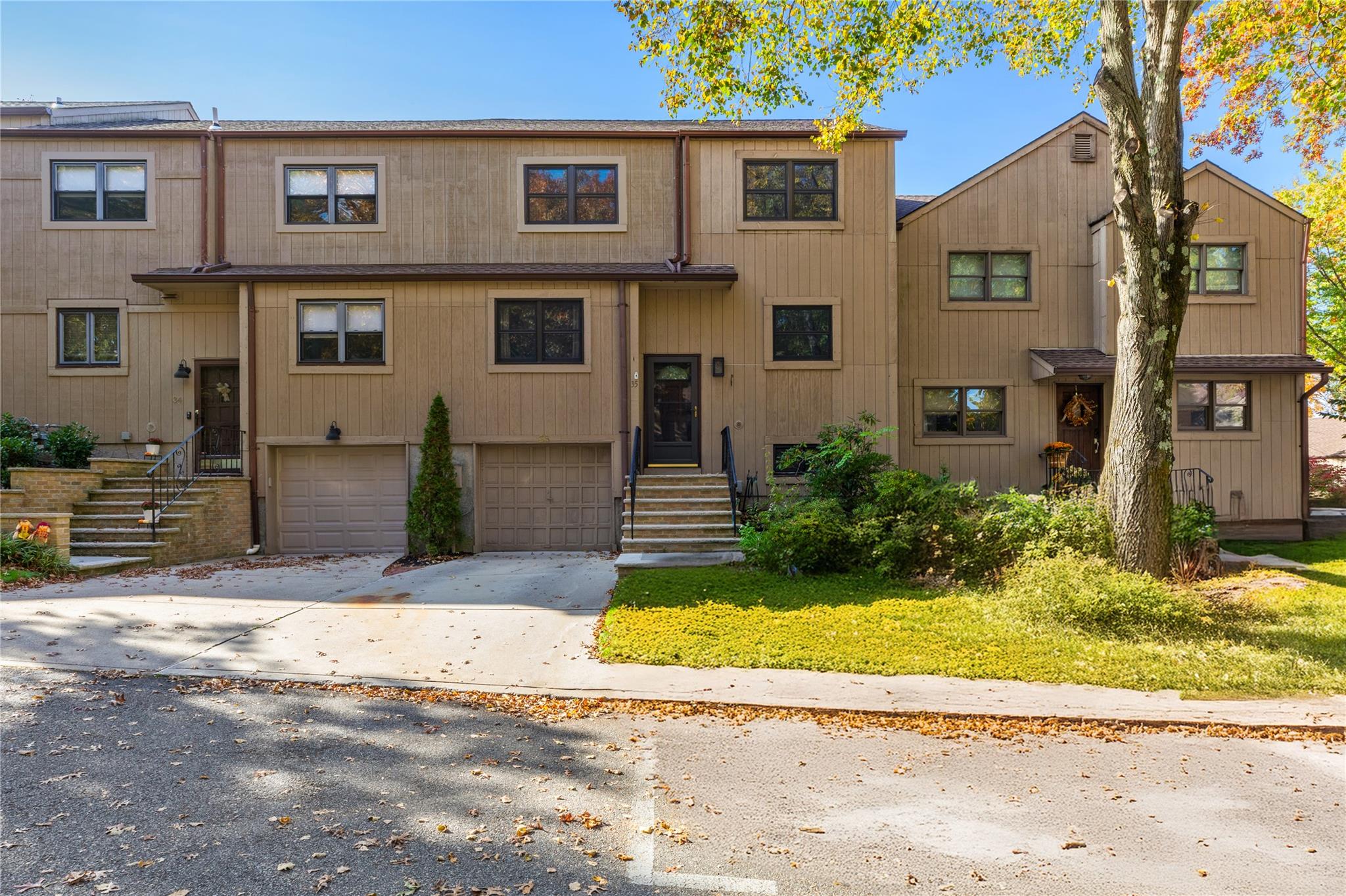 Multi unit property with a garage