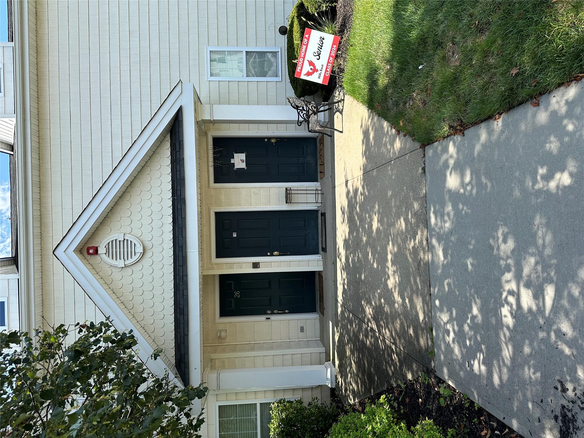 View of front of home with covered porch