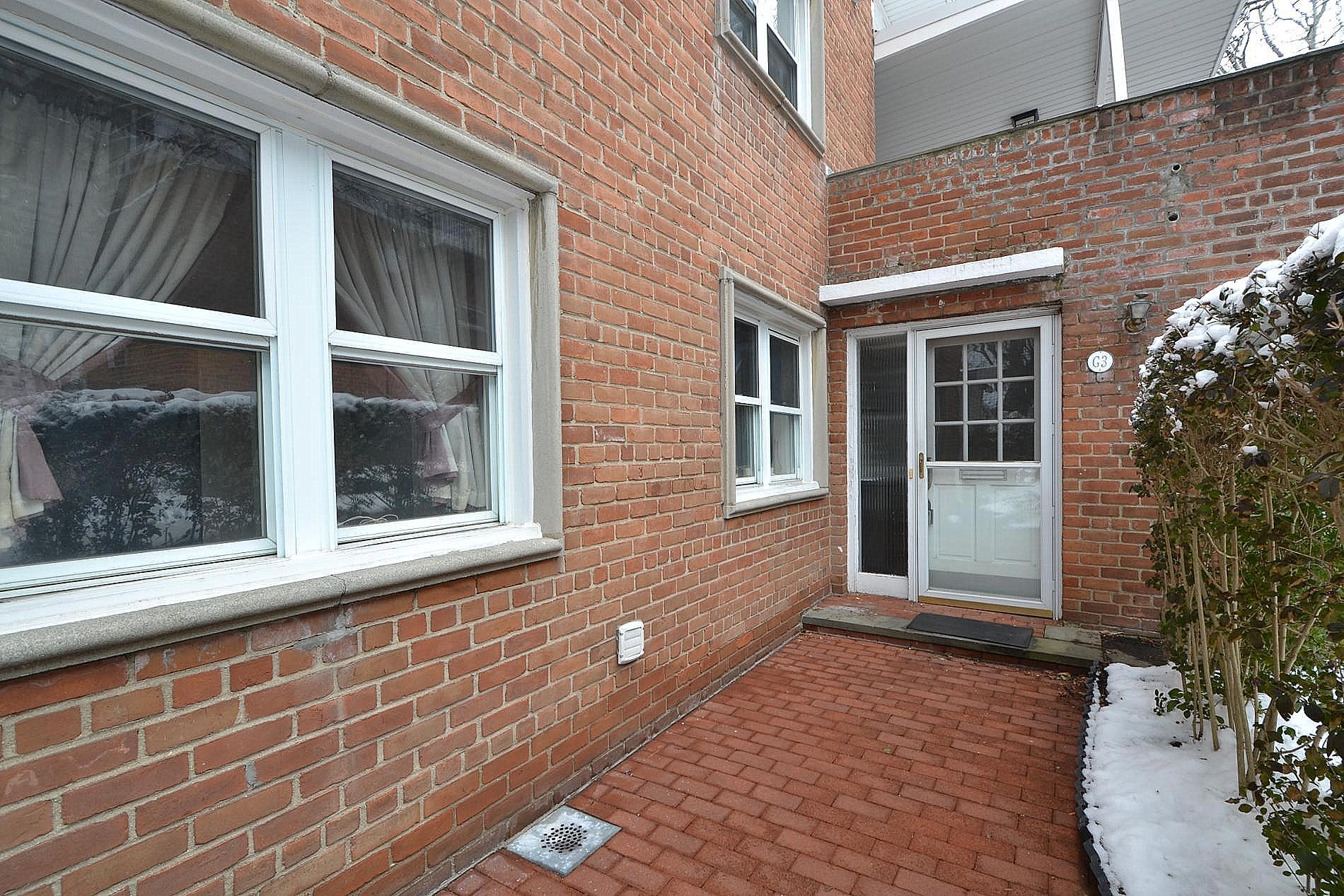 View of exterior entry