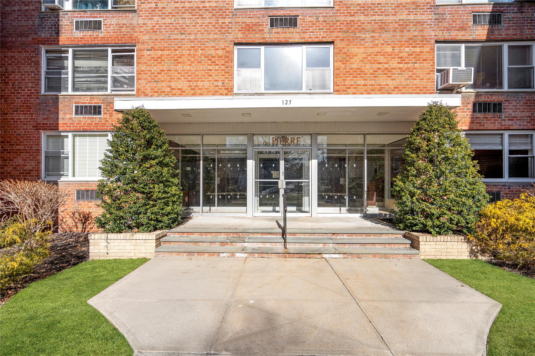 View of exterior entry