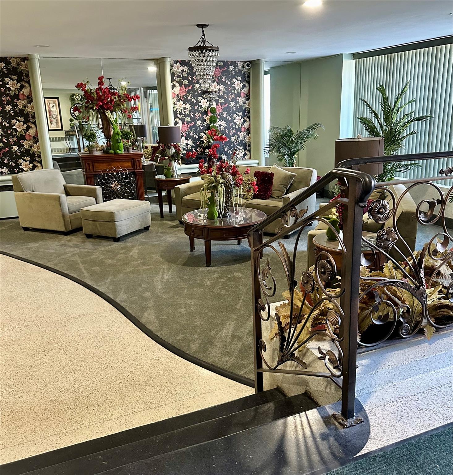 View of community lobby