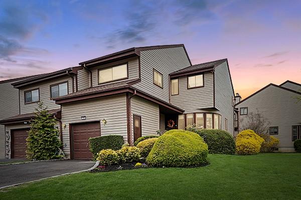 Front View Of Townhouse