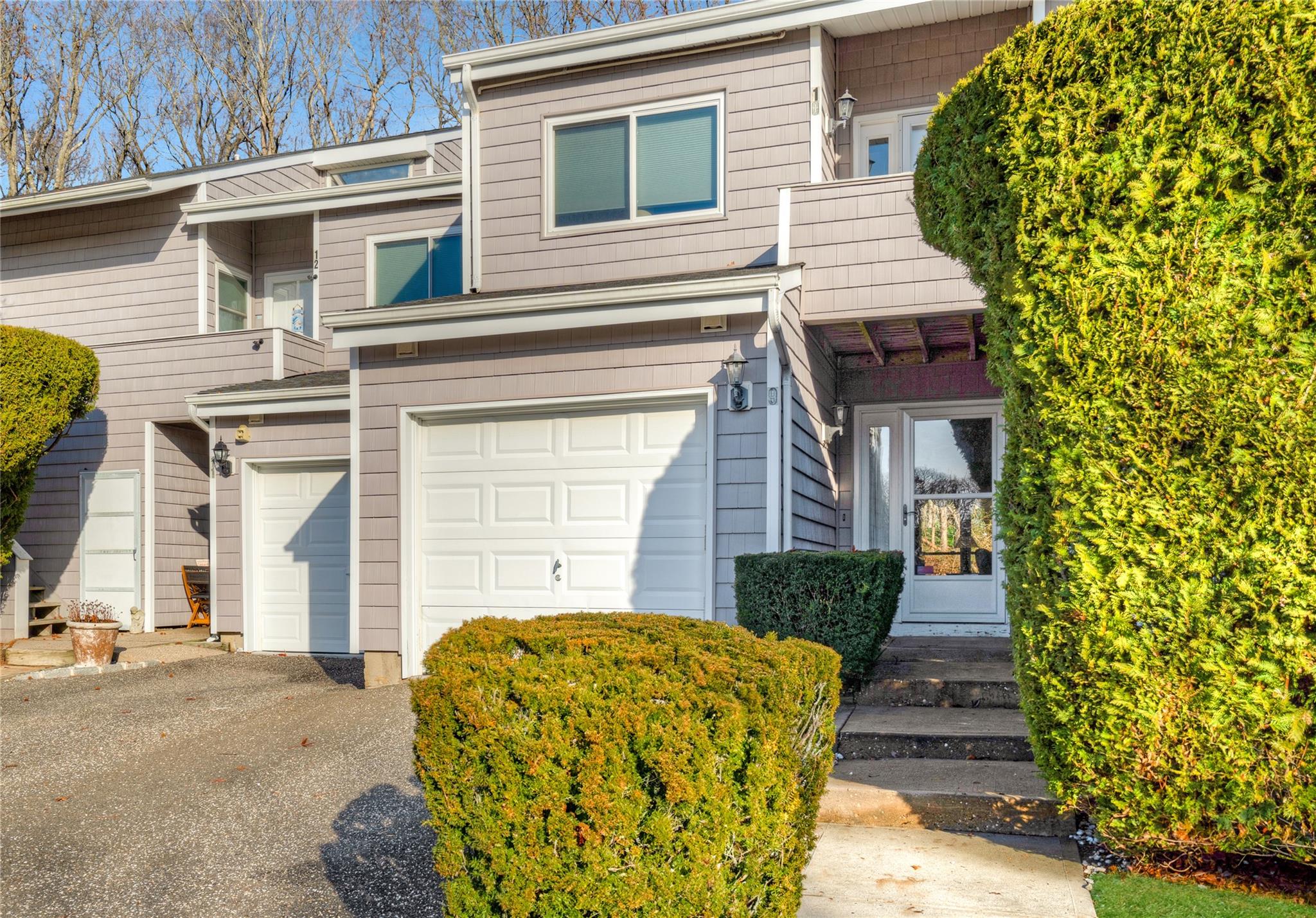 Exterior featuring a garage