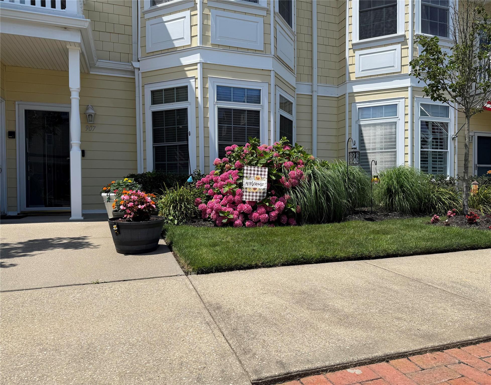 Entrance to property