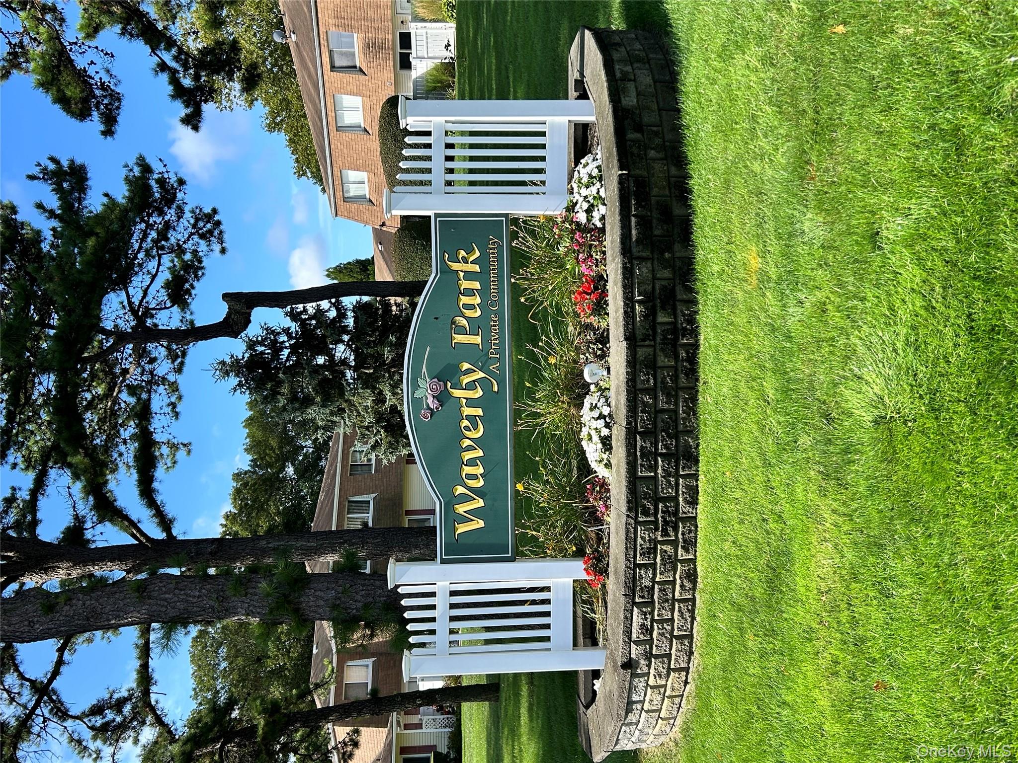 Community Welcome Sign.