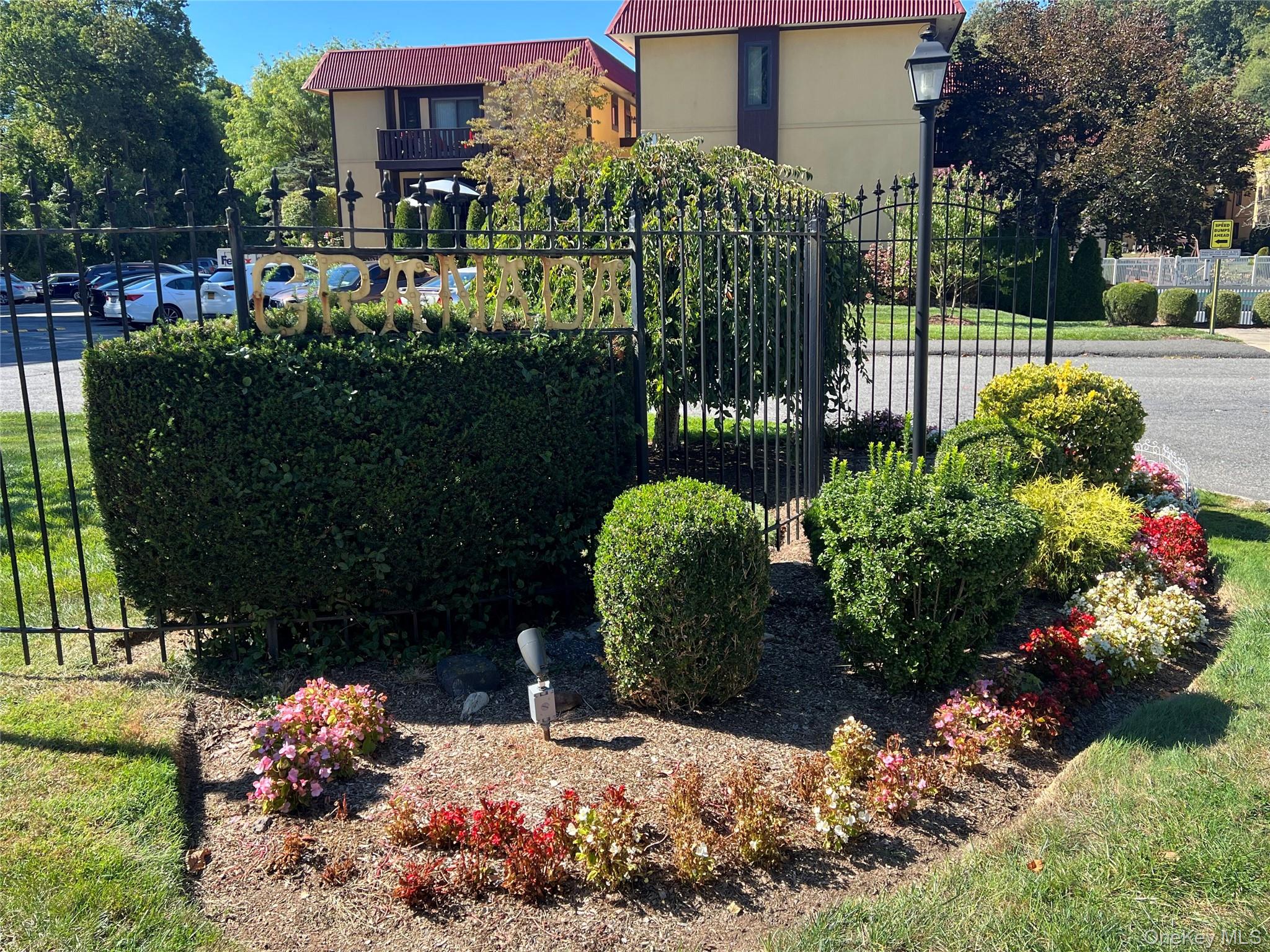 View of entrance gate