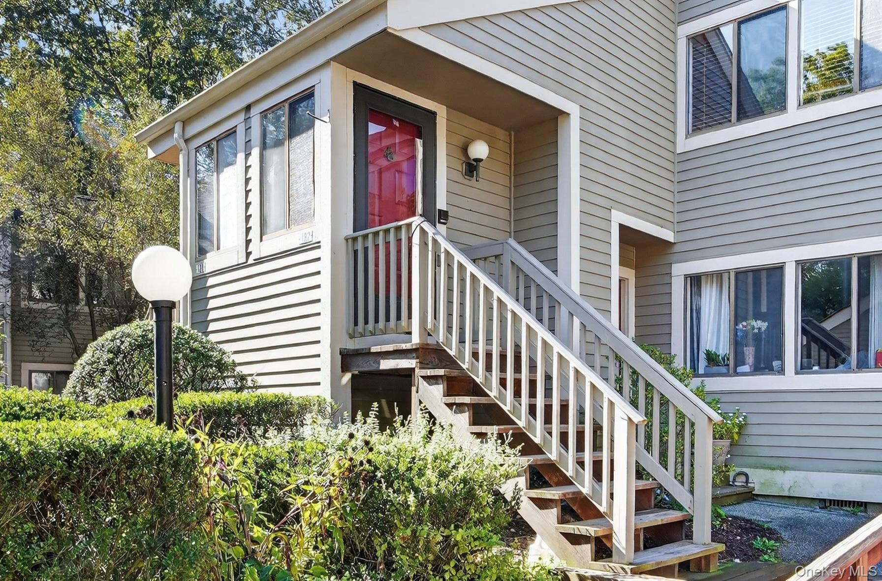 View of exterior entry