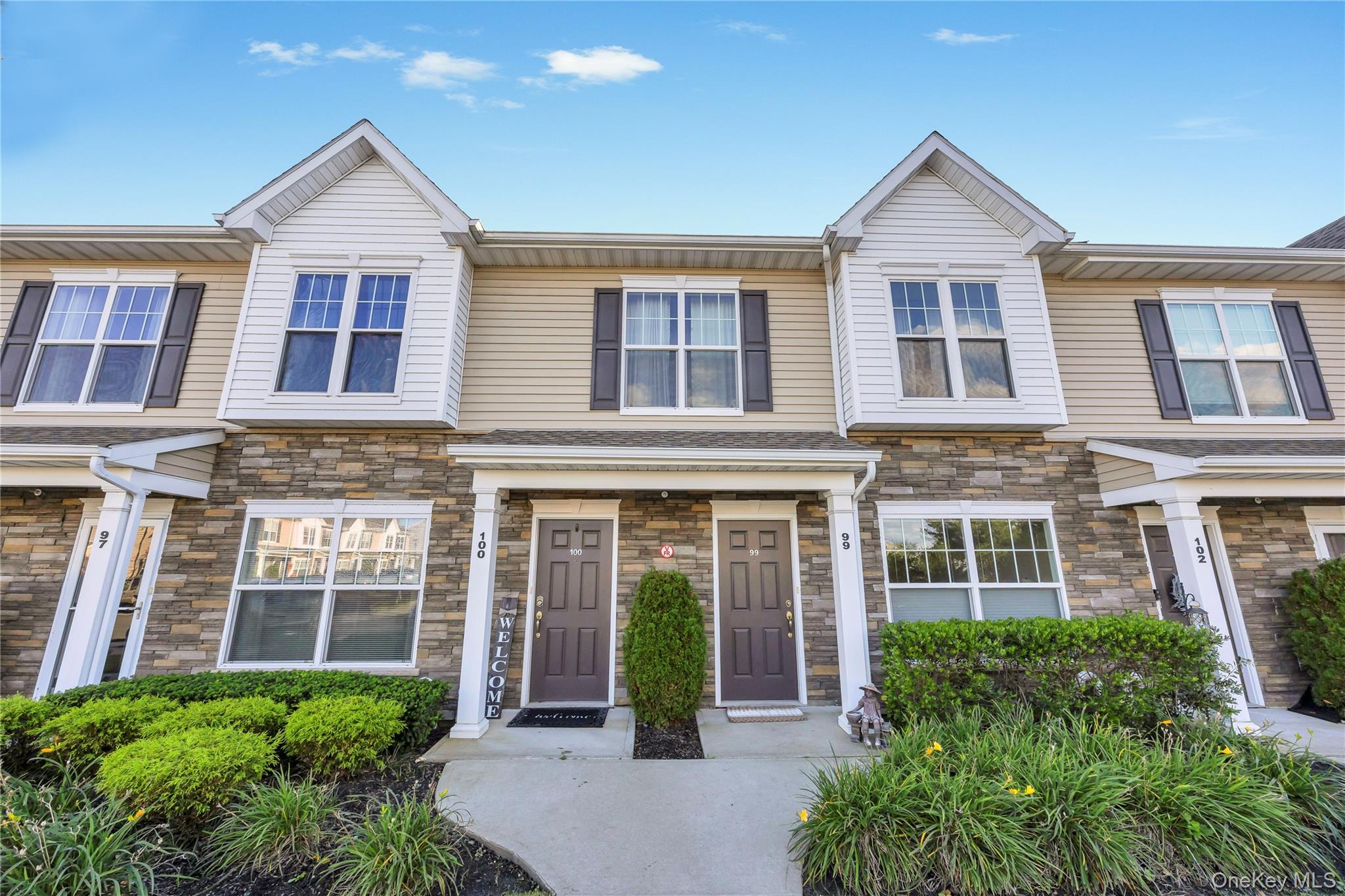 Craftsman inspired home with stone siding