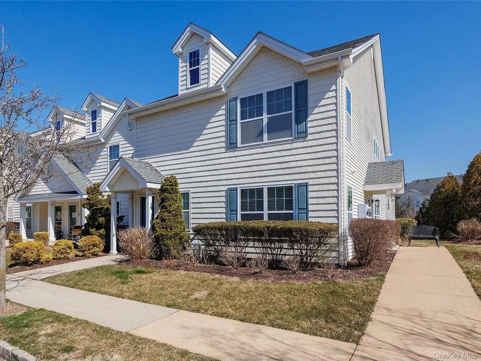 View of front of home with a front yard