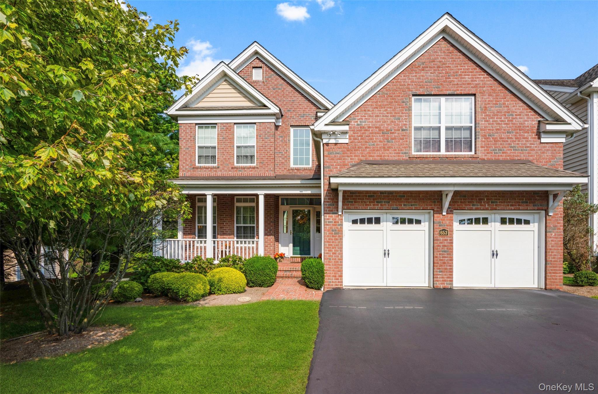 STATELY BRICK COLONIAL IN VAN WYCK GLEN