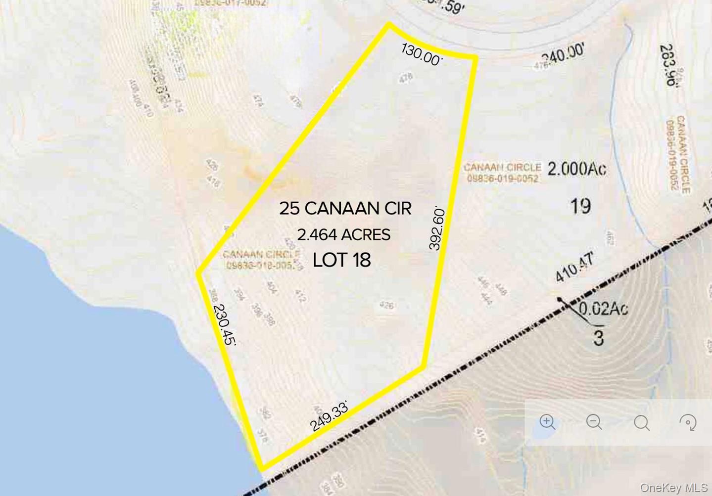 Survey Map. Presenting the property's boundaries, dimensions, and lot identification