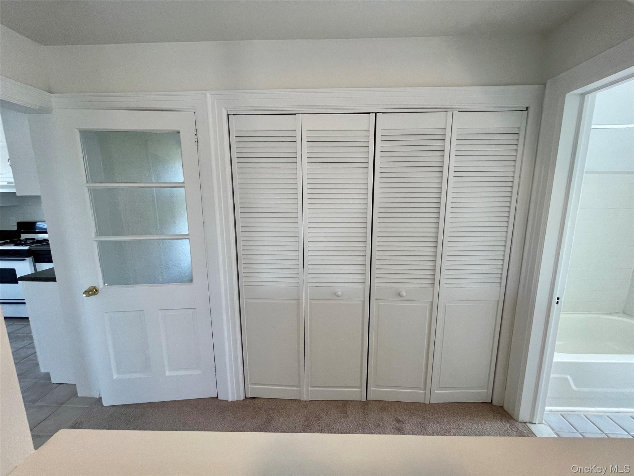 View of closet