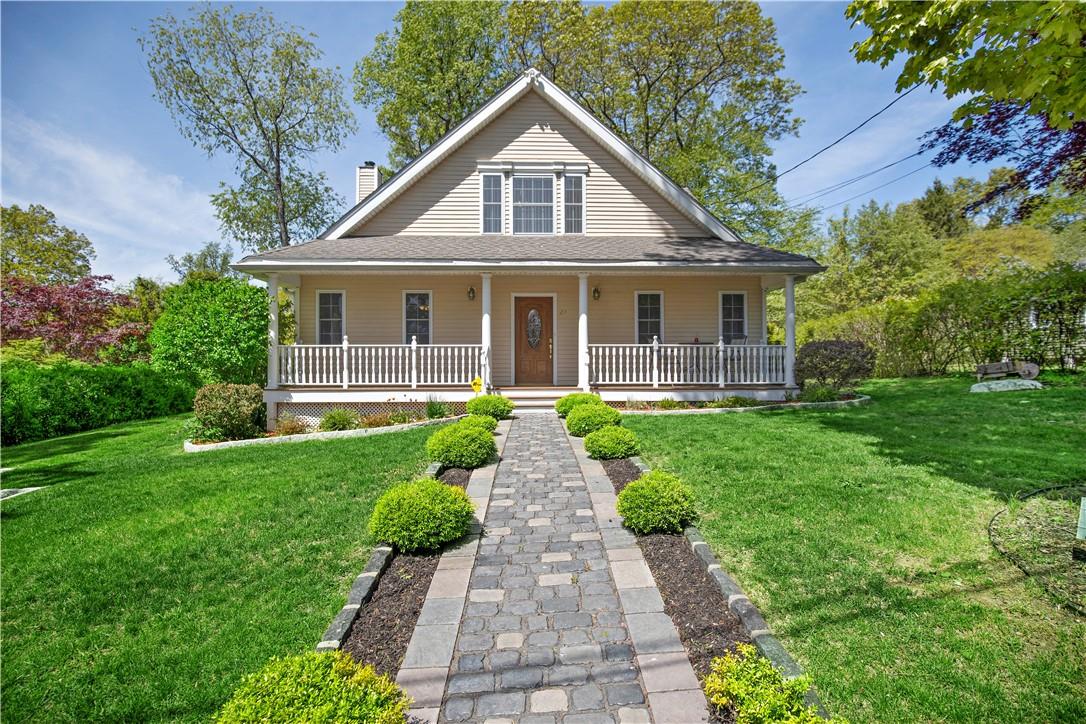 Picture perfect front porch colonial!