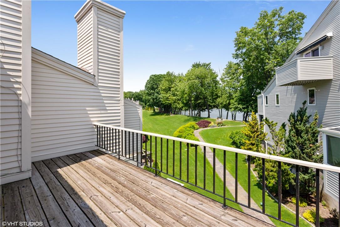Waterfront views from you master bedroom.