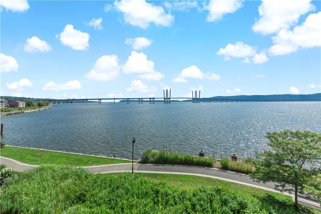 Welcome to 105 River Street and unobstructed Hudson River and Bridge views.